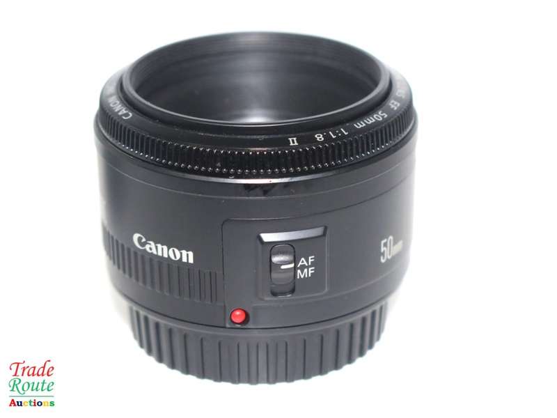 Canon EF 50mm f/1.8 II Lens - Fits Canon Cameras