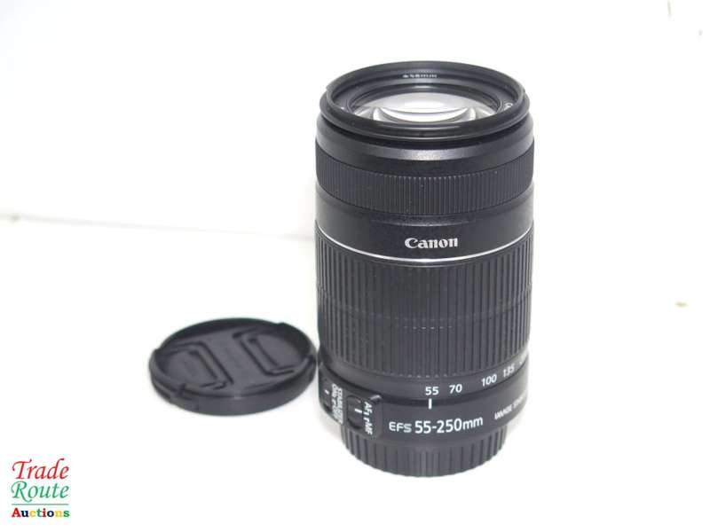 Canon EF-S 55-250m IS (Image Stabilizer) Mark ii Lens for Canon DSLR Cameras