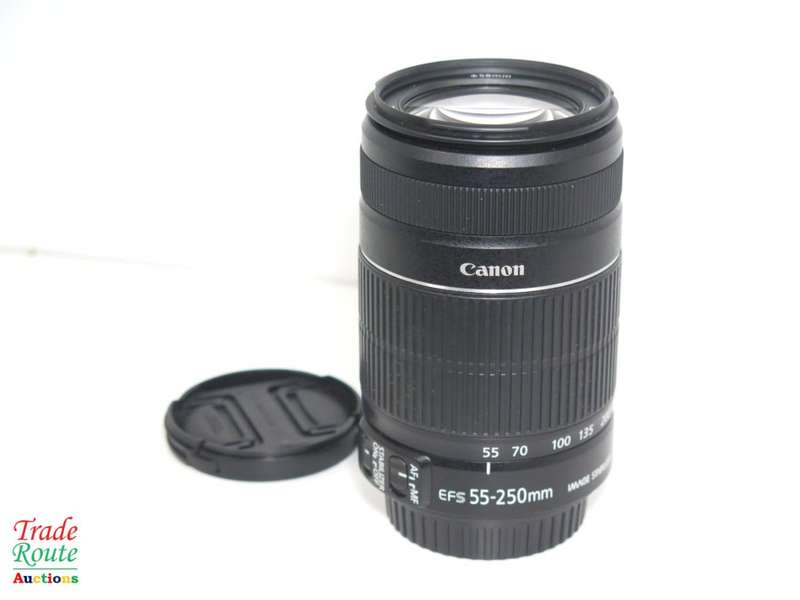 Canon EF-S 55-250m IS (Image Stabilizer) Mark ii Lens for Canon DSLR Cameras