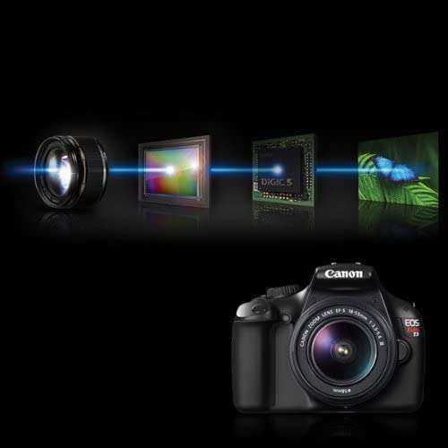 Canon EOS Rebel T3 Digital SLR Camera with EF-S 18-55mm f/3.5-5.6 IS Lens