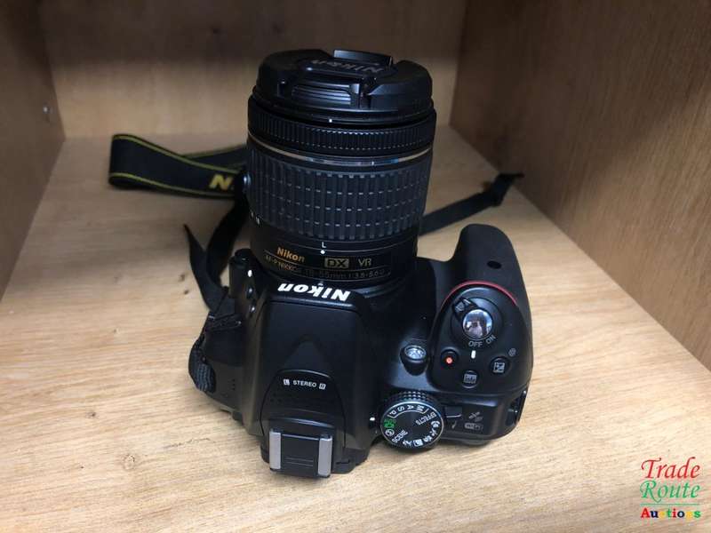 NIKON D5300 DSLR CAMERA BODY [ WiFi & GPS] - [ 24.2 MP ] - [ DX ] WITH 18-55 VR  Lens Kit
