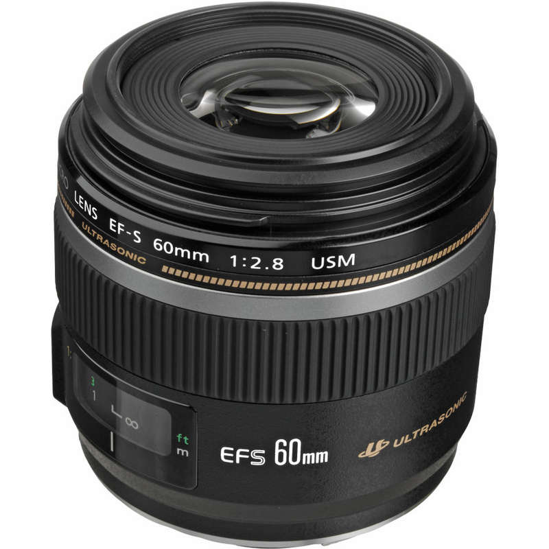 Canon EF-S 60mm f/2.8 USM Lens for Canon DSLR CAMERAS