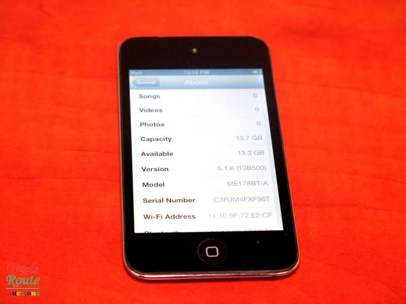 Apple iPod Touch 4th Generation Black | 16GB Retina Display | ME178BT/A | A1367