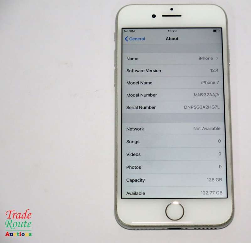 IPHONE 7 | WHITE | A1778 | MN932AA/A | 128GB   *** APPLE IPHONE7 ***