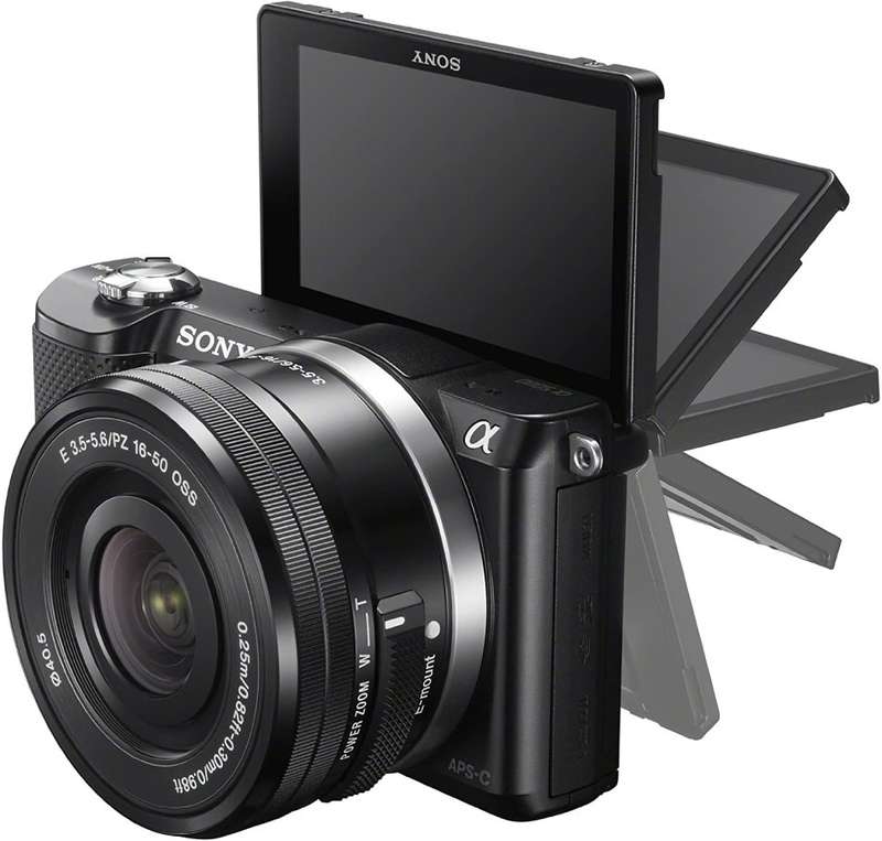 Sony Alpha a5000 Mirrorless Digital Camera with 16-50 OSS Lens