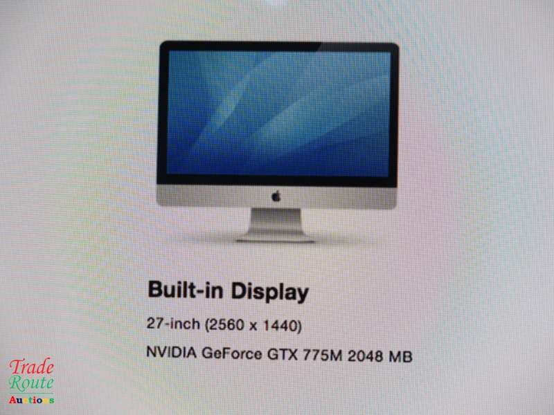 Apple iMAC | 27 INCH | Core i5 3.4GHz | 8GB RAM | 1TB HDD * ULTRASLIM  * Nvidia GeForce GTX Graphics
