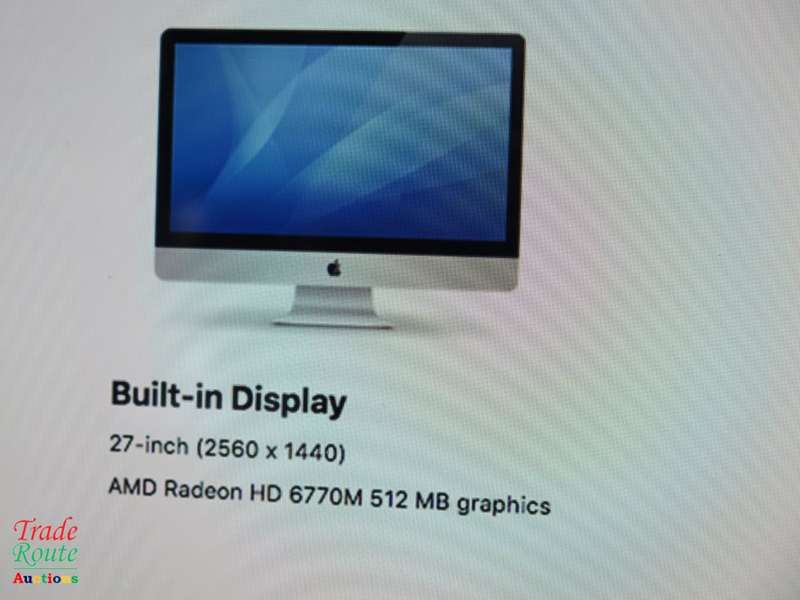 iMAC | 27 INCH | Core i5 All In One Desktop AMD Radeon HD Graphics - Design - Engineering - Graphics