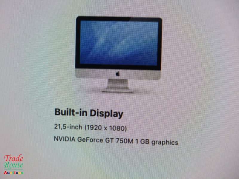 Apple iMAC | 21.5 INCH | Core i5 2.9 GHz | 8GB RAM | 1TB HDD | NVIDIA GeForce 750M * ULTRASLIM