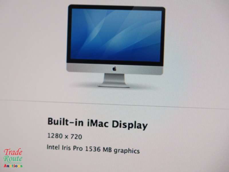 iMAC Stylish | 21.5 INCH | Core i5 2.7GHz | 8GB RAM | 1TB HDD  * ULTRASLIM * Intel Iris Pro Graphics