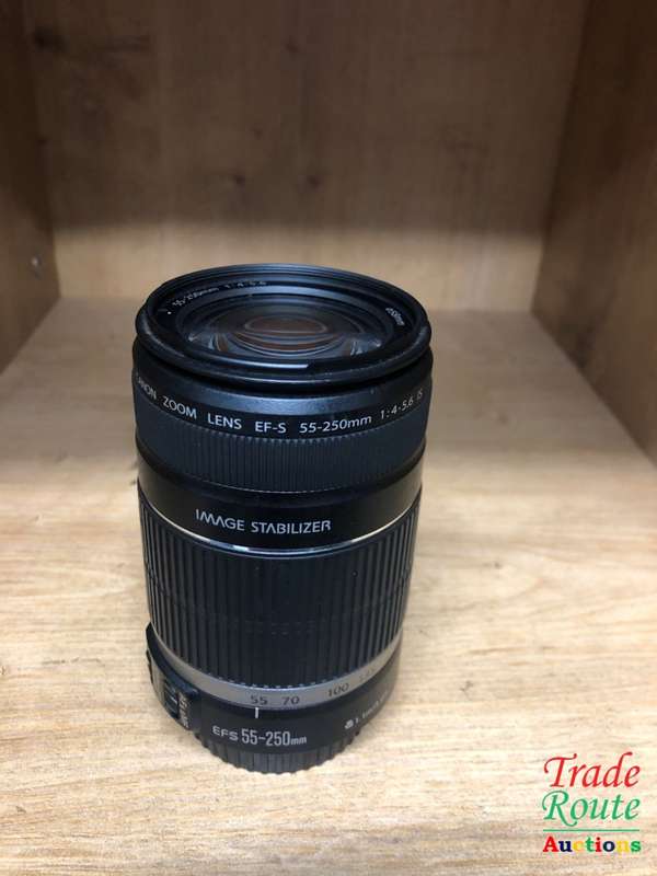 Canon EF-S 55-250mm IS (Image Stabilizer) Lens for Canon DSLR Cameras