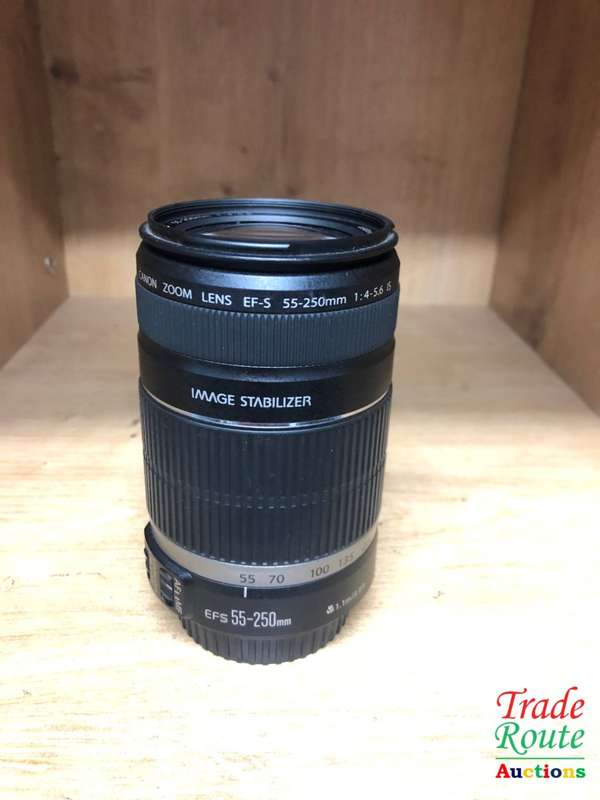 Canon EF-S 55-250mm IS (Image Stabilizer) Lens for Canon DSLR Cameras