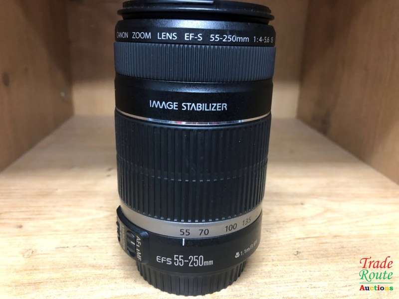 Canon EF-S 55-250mm IS (Image Stabilizer) Lens for Canon DSLR Cameras