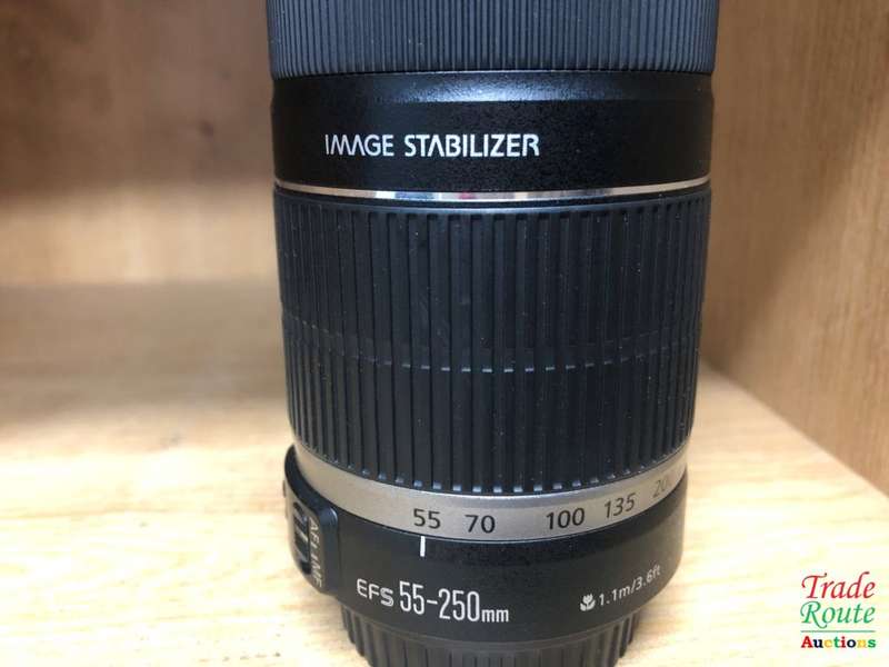 Canon EF-S 55-250mm IS (Image Stabilizer) Lens for Canon DSLR Cameras