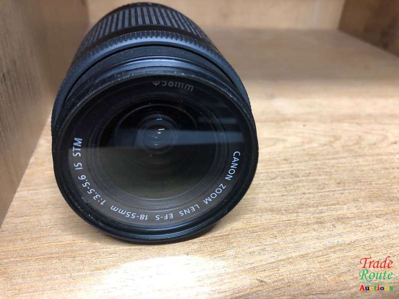 Canon EF-S 18-55mm f/3.5-5.6 IS (IMAGE STABILIZER) STM Camera Lens for Canon Digital SLR Cameras