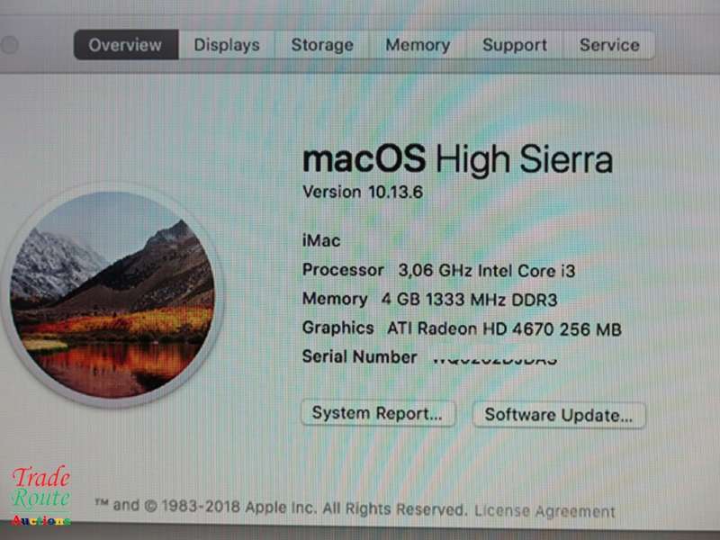 Apple iMAC | 21.5 INCH -  ATI Radeon HD Graphics - All in One Desktop Computer