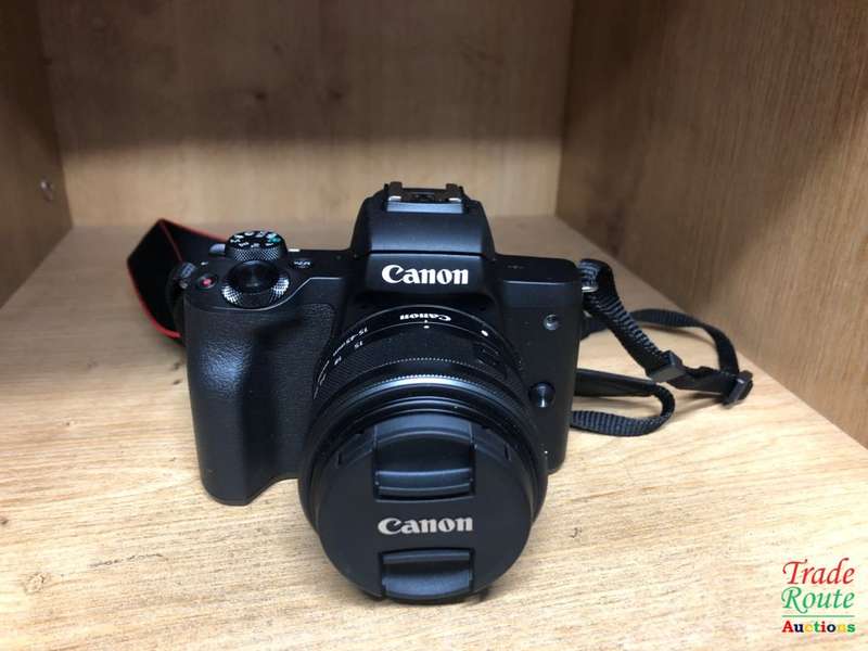 Canon EOS M50 24.1MP Mirrorless Camera with 15-45mm IS STM Lens - Best VLOG Camera