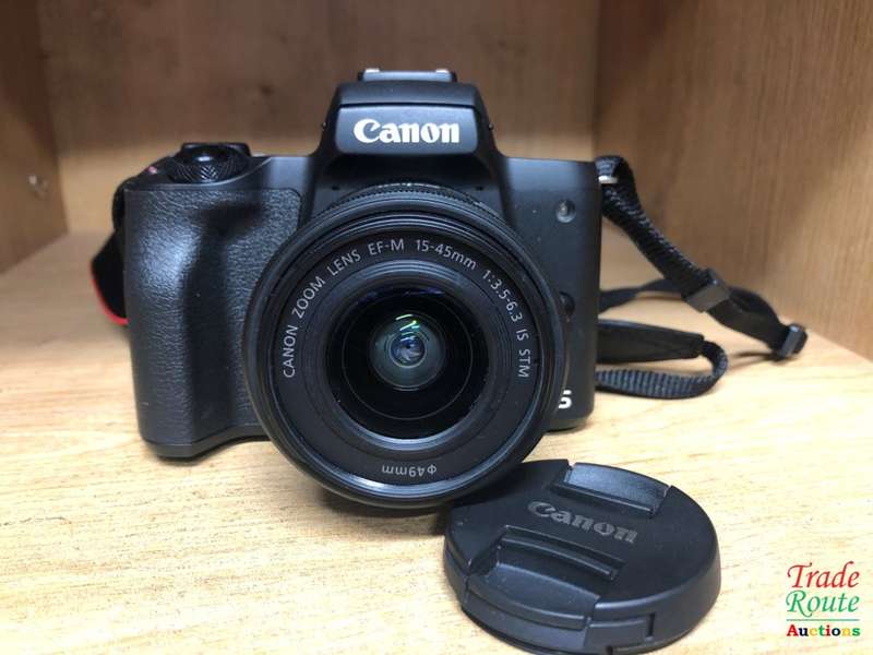 Canon EOS M50 24.1MP Mirrorless Camera with 15-45mm IS STM Lens - Best VLOG Camera