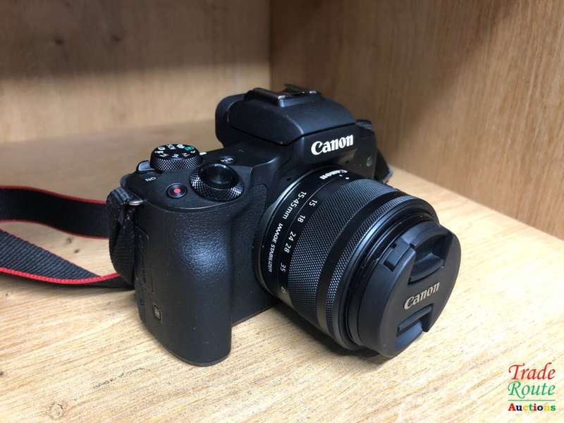Canon EOS M50 24.1MP Mirrorless Camera with 15-45mm IS STM Lens - Best VLOG Camera