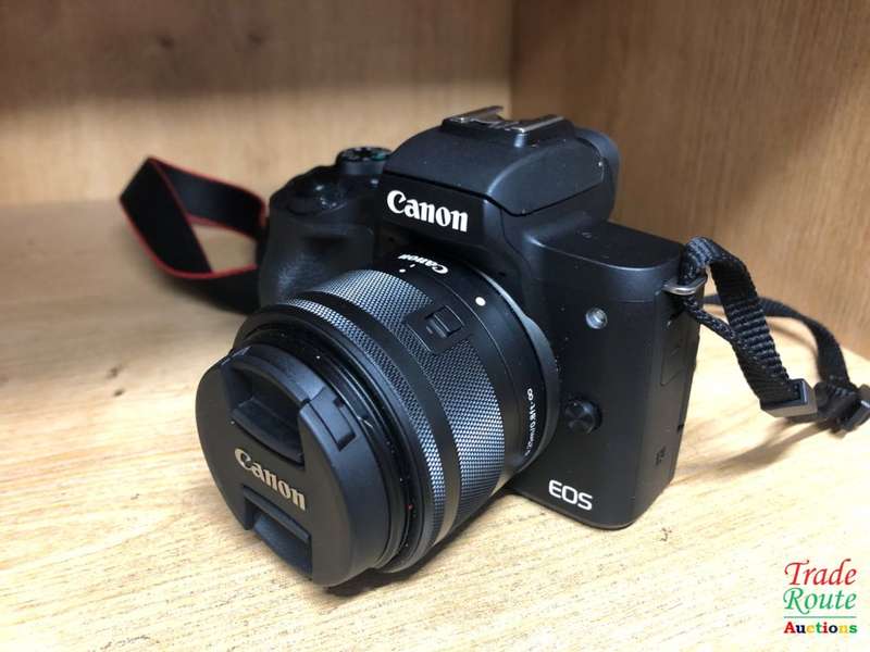 Canon EOS M50 24.1MP Mirrorless Camera with 15-45mm IS STM Lens - Best VLOG Camera