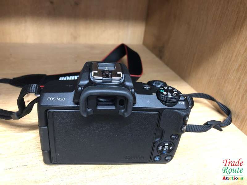 Canon EOS M50 24.1MP Mirrorless Camera with 15-45mm IS STM Lens - Best VLOG Camera