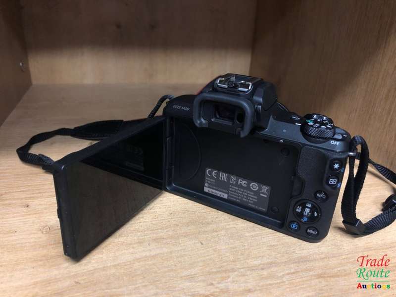 Canon EOS M50 24.1MP Mirrorless Camera with 15-45mm IS STM Lens - Best VLOG Camera