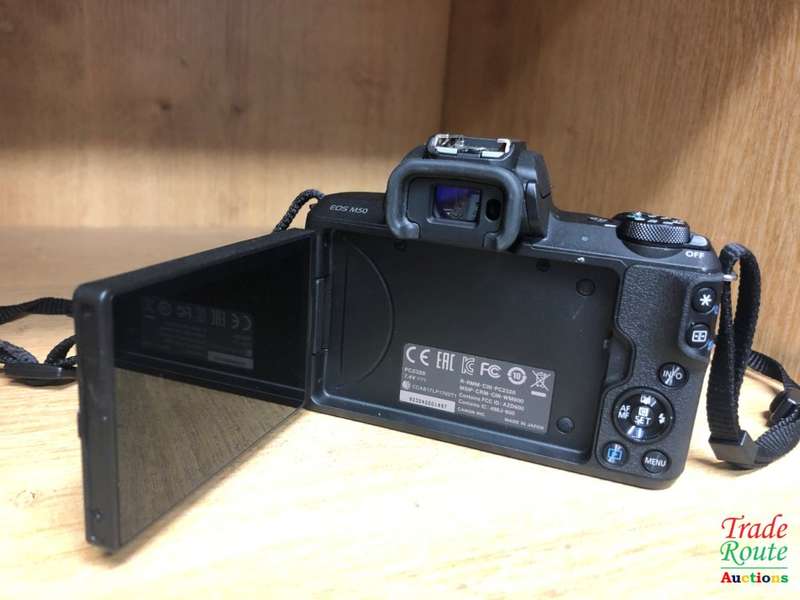 Canon EOS M50 24.1MP Mirrorless Camera with 15-45mm IS STM Lens - Best VLOG Camera