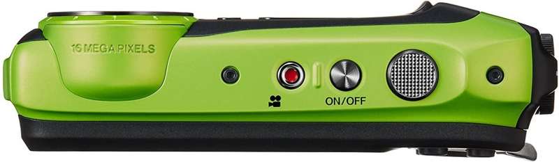 Fujifilm Waterproof Digital Underwater Camera with 3" LCD, Green (xp120)