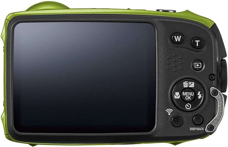 Fujifilm Waterproof Digital Underwater Camera with 3" LCD, Green (xp120)