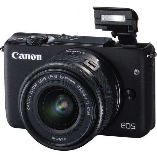 Canon EOS M10 Mirrorless Digital Camera with 15-45mm IS STM Lens