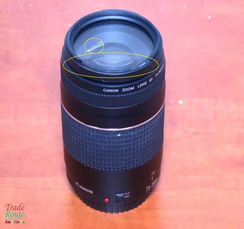CANON EF 75-300MM Lens [ FOR SPARES OR REPAIR ]