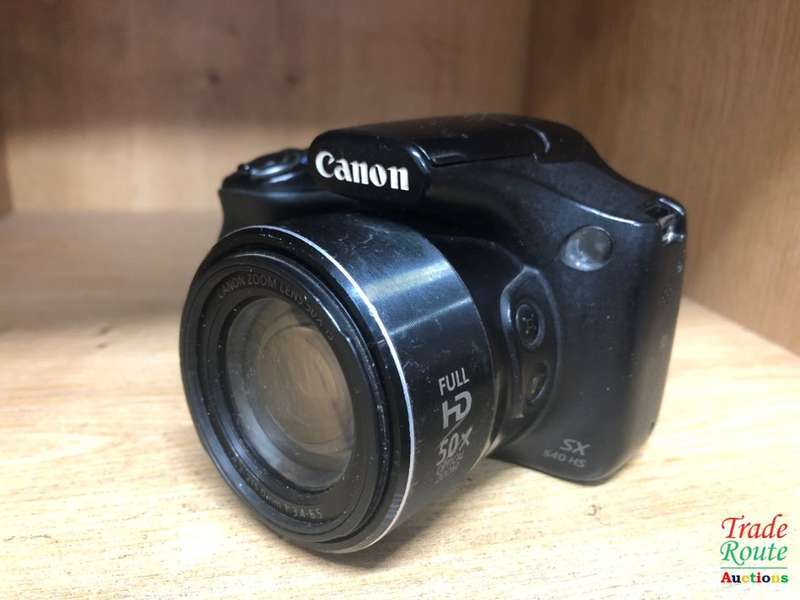 Canon PowerShot SX540HS 20.3MP Digital Camera with 50x Optical Zoom (Black)