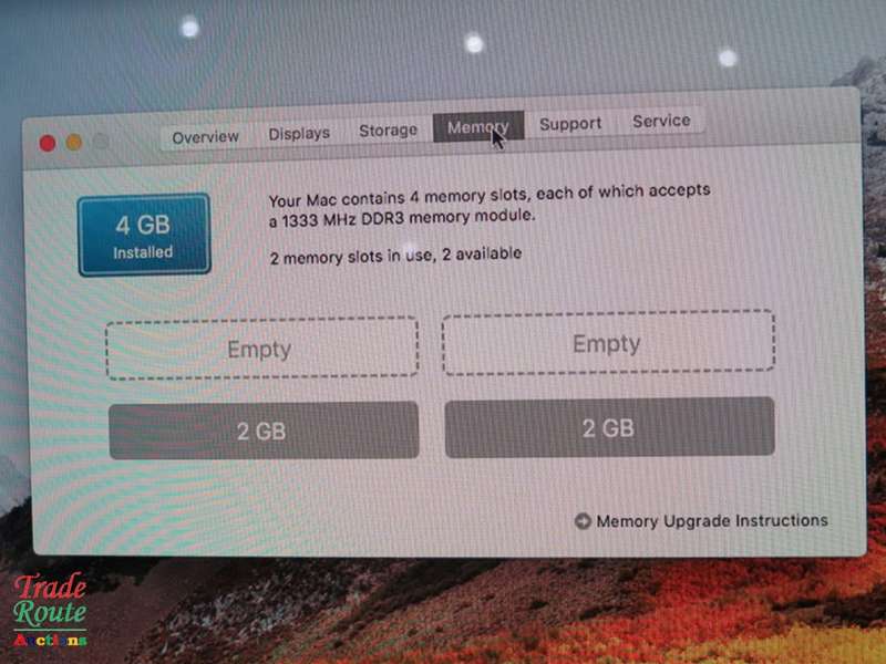 Apple iMAC | 21.5 INCH | Core i3 3.2Ghz | 4GB RAM | 1TB HDD - ATI Radeon HD Graphics - All in One