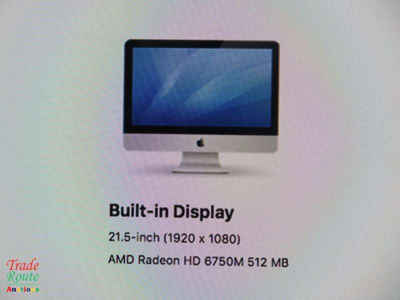 iMAC | 21.5 INCH | Core i5 2.5Ghz 8GB RAM 500GB HDD * AMD Radeon HD Graphics