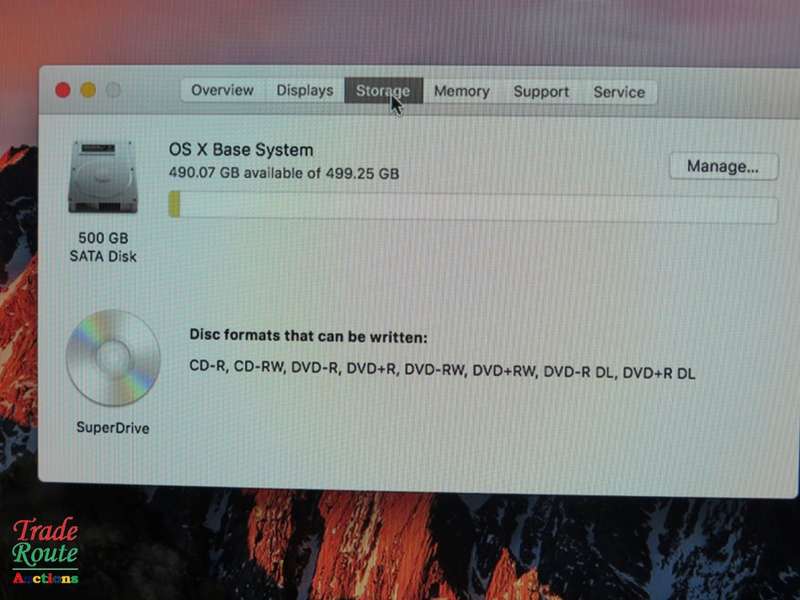 iMAC | 21.5 INCH | Core i5 2.5Ghz 8GB RAM 500GB HDD * AMD Radeon HD Graphics
