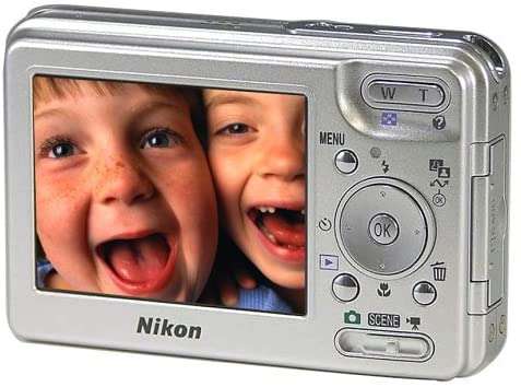 Nikon Coolpix S1 Slim-Design Digital Camera with 3x Optical Zoom
