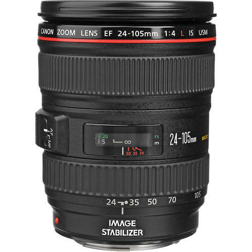 Canon EF 24-105mm f/4L IS USM Lens - for FULL FRAME Cameras