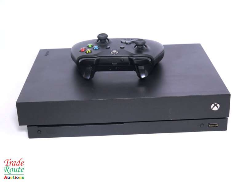 Microsoft Xbox One X 1TB Console (BLACK) Model 1787 + 1 Controller