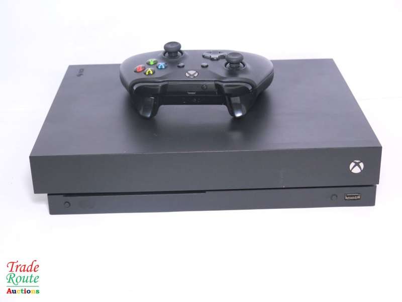 Microsoft Xbox One X 1TB Console (BLACK) Model 1787 + 1 Controller