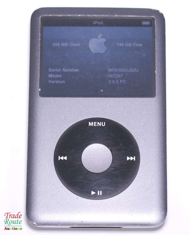 Apple IPod Classic 160GB [ MC297 ] *** 7th Generation **** IPOD 160GB BLACK 2.5" LCD Screen