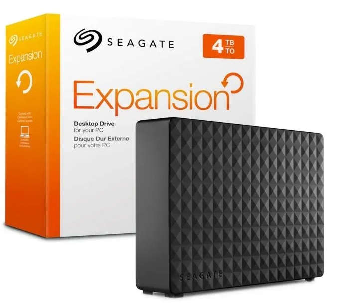 Seagate 4TB Expansion External Hard Drive [ 4000GB ]
