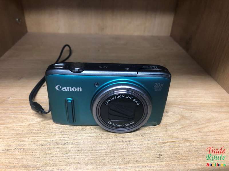 Canon PowerShot SX260 HS 12.1 MP CMOS Digital Camera with 20x IS Zoom 25mm Wide-Angle Lens (Green)