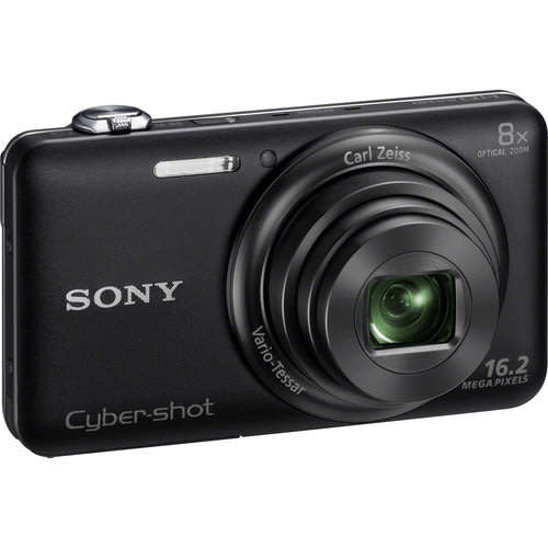 Sony Cyber-shot® DSC-WX80 16.2-megapixel digital camera with 8X optical zoom and Wi-Fi® (Black)