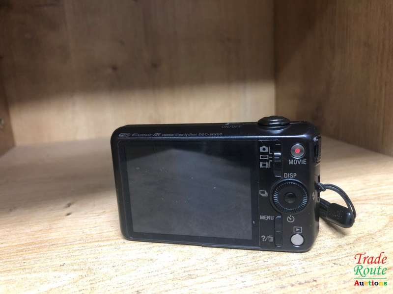 Sony Cyber-shot® DSC-WX80 16.2-megapixel digital camera with 8X optical zoom and Wi-Fi® (Black)