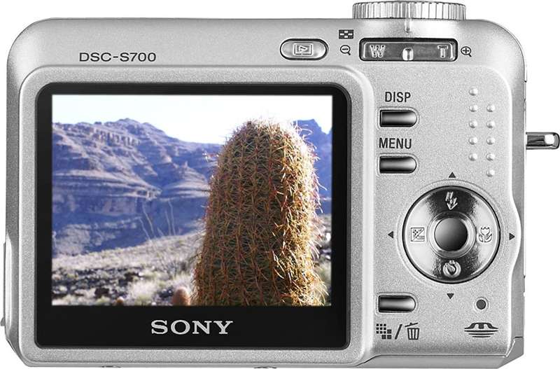 Sony Cybershot DSC-S700 7.2MP Digital Camera with 3x Optical Zoom