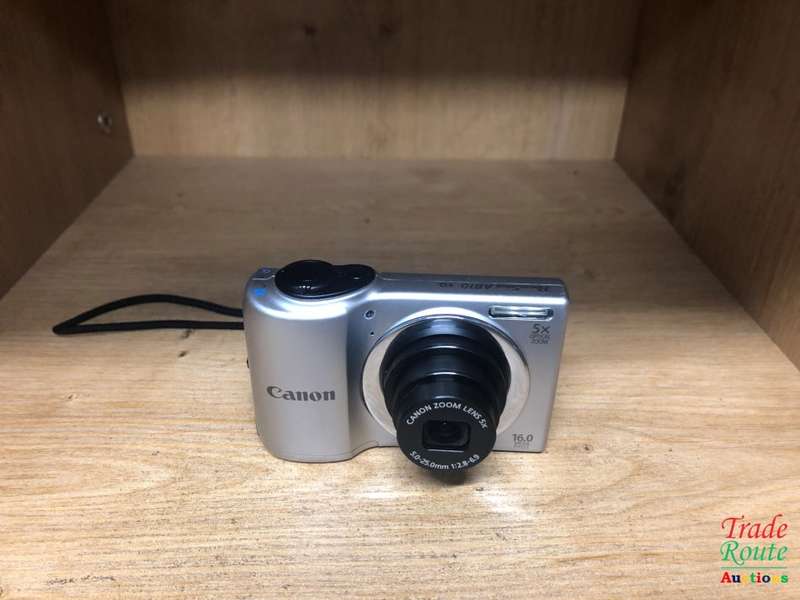 CANON PowerShot A810 Digital Camera 16.0 MP with 5x Optical Zoom 28mm Wide-Angle Lens - SILVER | BOX