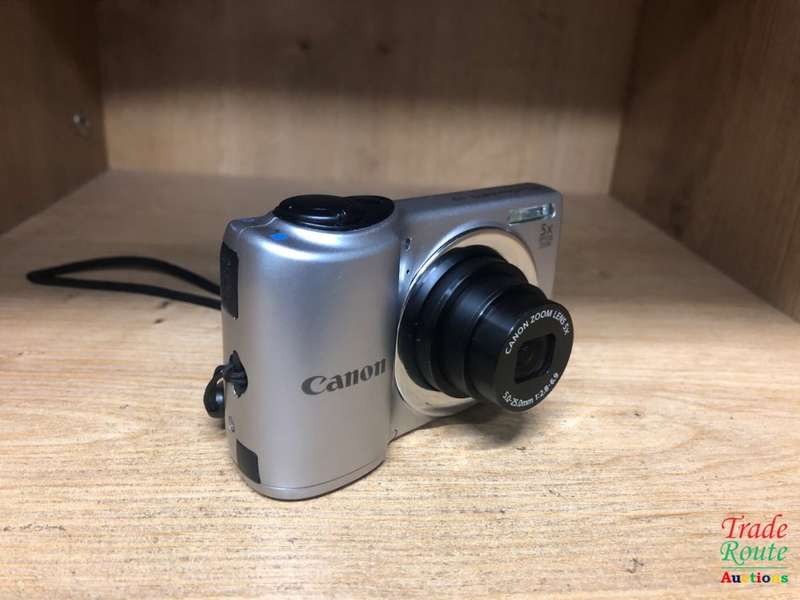 CANON PowerShot A810 Digital Camera 16.0 MP with 5x Optical Zoom 28mm Wide-Angle Lens - SILVER | BOX