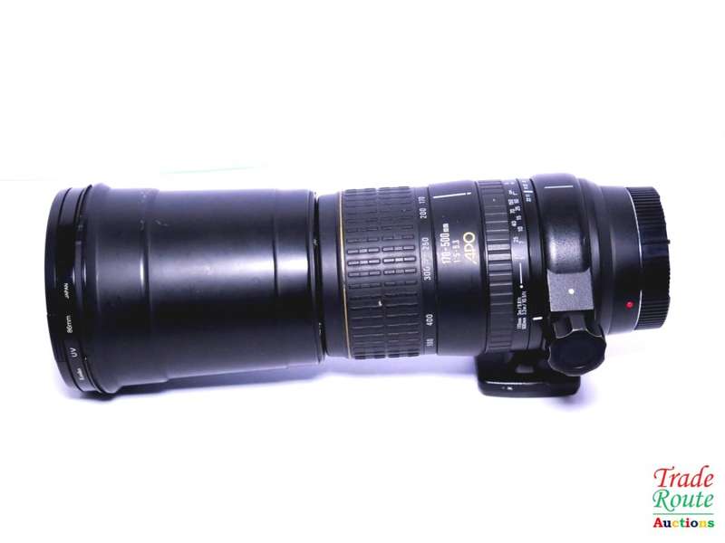 SIGMA 170-500mm F5-6.3 APO Telephoto Zoom Lens for Sony & Minolta - HUGE LENS