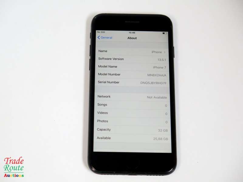 IPHONE 7 | BLACK | A1778 | 32GB *** APPLE IPHONE7 ***
