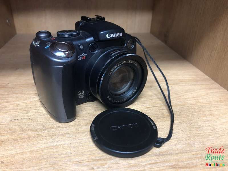 Canon PowerShot Pro Series S5 IS 8.0MP Digital Camera with 12x OIS Zoom
