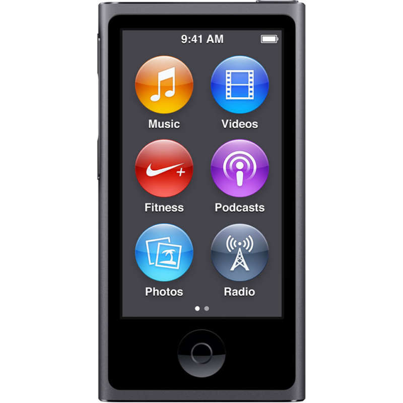 APPLE 16GB IPOD NANO - SPACE GREY (7TH GENERATION) | ME971QB | A1446